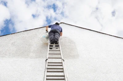 Peinture extérieure à Étables — façades et ravalement